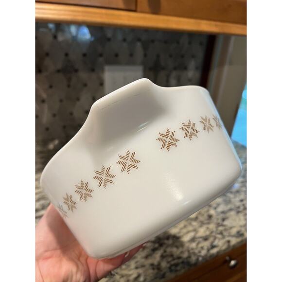 Pyrex MCM Town and Country 475-B Round Casserole 2.5 Qt No Lid READ - Picture 12 of 13